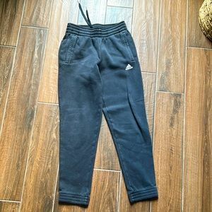 Adult small, men’s Adidas joggers black